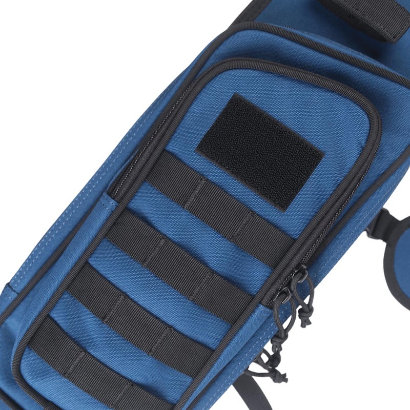 XTACER Multi-Function 4-Tubes Back Field Quiver Training Archery Arrow Quiver for Field Tips Arrows Takedown Bow (Black) - Image 2